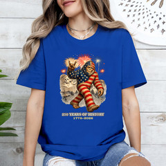 Patriotic Bigfoot Firework 1776 2026 Gifts for Men Women T-Shirt