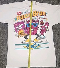 Vintage 80s California Raisins Grapevine Spike Time Men’s Medium White T-Shirt
