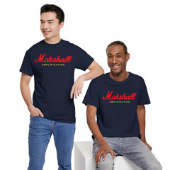 New Tee Marshal Amplification Logo Men’s T-Shirt American Size T-Shirt