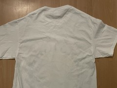 Vintage 2001 Arthur Graphic Fist T-shirt White Medium Meme Fruit of the Loom