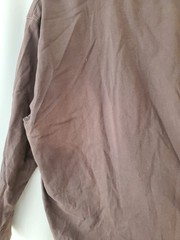 Dickies Performance Long Sleeve Pocket Brown Workwear Pullover Shirt Men’s XL