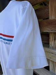 HELMUT LANG Hi Life Saver Men’s T-shirt Medium EUC Red White Blue 2022
