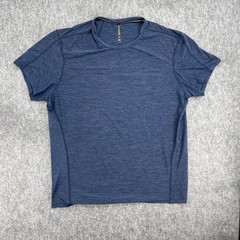 Ten Thousand Shirt Mens XL Navy Blue Heather Training Running Tee Distance