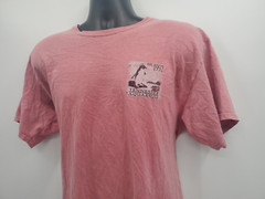 RFBF Men’s Pre Shrunk Washed Pink “TENNESSEE AQUARIUM” Shirt Size Large