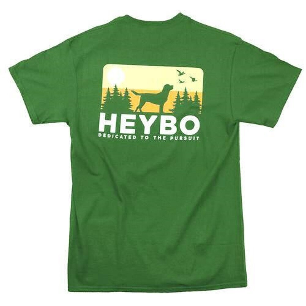 Heybo Dog Skyline Short Sleeve T-Shirt Moss CHOOSE YOUR SIZE