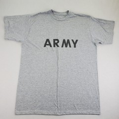 Reflective Army T Shirt Mens XL Gray Crew Neck Short Sleeve Military Stylized A