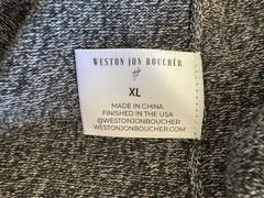 Weston Jon Boucher Mens Size XL Knit Pullover Sweater Long Sleeve Essential