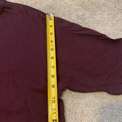 Vintage Champion Maroon Plum Heavy Weight Cotton T Shirt Large Unisex Lot Of 12