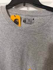 Carhartt K231 Loose Fit Heavyweight Long-Sleeve Logo Sleeve Graphic T-Shirt XL