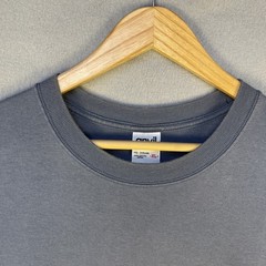 VTG 90s Moneterey California Emboridered T Shirt XL Faded Blue Cypress Anvil
