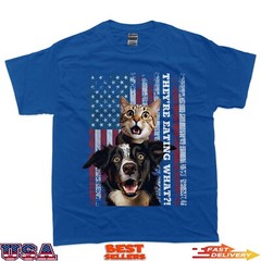 They’re Eating the Dogs Cats Pets Save Our Pets Trump Funny T-Shirt