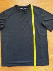 REI Co-Op Polyester Short Sleeve Active Performance T-Shirt – M, Heather Gray