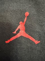 Nike Air Jordan 1 2016 Banned 1 Shirt 842266-010 Size Large PRE OWNED