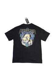 Penshoppe Philippines Men’s Black Graphic Logo Tee Size L Cotton Knit Crew Neck