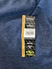 ATHLETIC WORKS Breathable Navy Blue Short Sleeve Crew Neck T-Shirt Sz L*