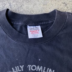 Vintage 90s 1991 Lily Tomlin Search Signs Intelligent Life Universe T-Shirt Film