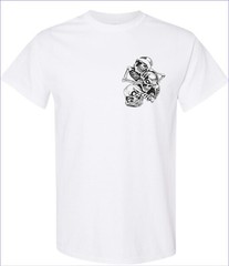 Old School Code Men’s T-Shirt Small To 3X-Large White