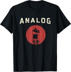 Vacuum tube amp analog vintage retro 80’s 90’s t shirt T-Shirt