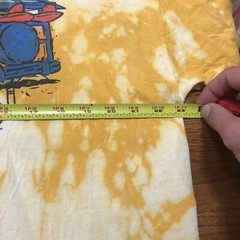 Vintage 2000 Bud Light Beach Club T Shirt Tie Dye Acid Wash XL Yellow