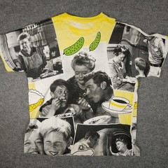 Vtg 90s Andy Griffith Shirt Mens Large AOP The Pickle Story USA Single Stitch TV
