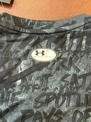 Under Armour Black Alter Ego Graphic Sleeveless Compression Tank Top Medium