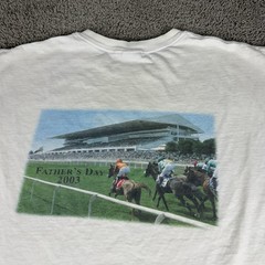 VINTGE Arlington Park Race Track Shirt Mens XL Horse Racing 2003 Fathers Day