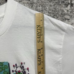 Vtg National Chemistry Week Shirt XL Science Scientist Grunge Colorful Graphic