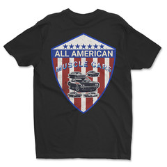 Custom T-Shirt, All American Dtf Print On Next Level T-Shirt unisex Soft Cotton