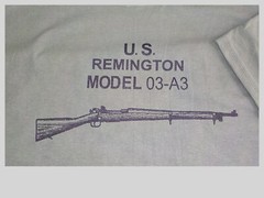 Remington 1903A3 Silk Screened Olive Drab T Shirt $19.99 and up FREE SHIPPING