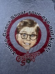 Vintage Y2K A Christmas Story ‘You’ll Shoot Your Eye Out Kid!!’ Movie Promo