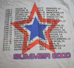 No Doubt Mens Summer 2000 Distressed Graphic (2024 Print) White Shirt New Small