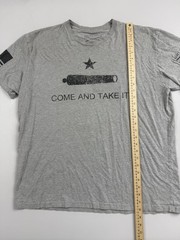 Grunt Style Shirt Mens XXL Gray Come And Take It Graphic Tee Patriotic USA Read