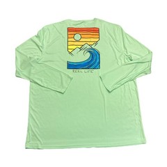 Reel Life Men’s Long Sleeve Jax Beach UV Protective Shirt