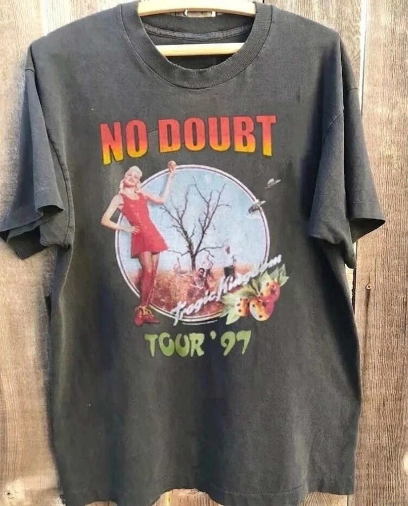 No Doubt Shirt, No Doubt Band Tour 97 Charcoal Color T-shirt Unisex S-5XL BH1760