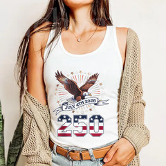 250th Anniversary Patriotic July 4th – USA 1776-2026 Tank Top