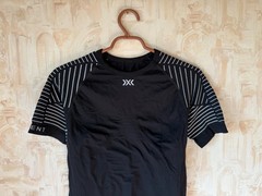 X-Bionic Invent 4.0 Light Short Sleeve Round Neck Shirt Men, Opal Black/Arctic