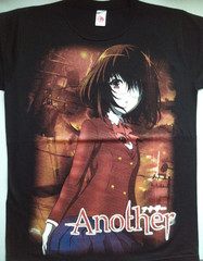 ANOTHER ANIME T-SHIRT,MIRAI NIKKI,ELFEN LIED RE ZERO HENTAI MEI MISAKI GORE