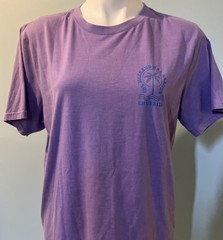 Chubbies T Shirt Weekend Has Arrived Purple The Relaxer Short Sleeve Mens L