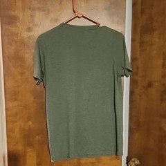 Mighty Fine Peanuts Snoopy Woodstock Graphic Print Green L Men’s T-Shirt
