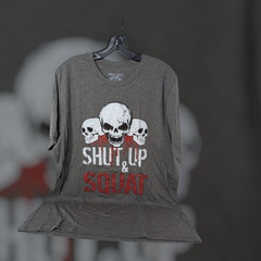 Shut up & Squat T-Shirt Gym Workout Motivation | NEW | FREE SHIPPING!
