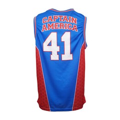 MARVEL COMICS CAPTAIN AMERICA #41 BASKETBALL JERSEY