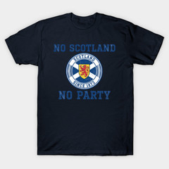 No Scotland No Party World Cup 2026 T-Shirt Tartan Army Soccer Football Fan Tee