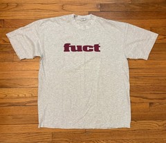 FUCT Vintage OG Classic Logo T-Shirt Heather Grey (size: XL)