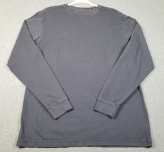 NEW Roundtree & Yorke T Shirt Men’s Medium M Gray Long Sleeves Crewneck Stretch