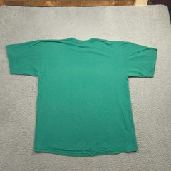 Vintage JanSport Notre Dame Fighting Irish T Shirt XL Green USA Made Y2K