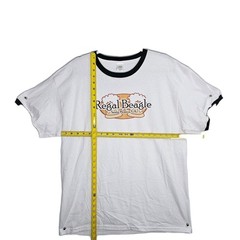 Regal Beagle Ringer T-Shirt Men’s XL Threes Company Santa Monica TV CafePress
