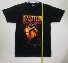 Early Y2K Led Zeppelin 4 Sticks Japanese Version Graphic Tee Adult Small Band T