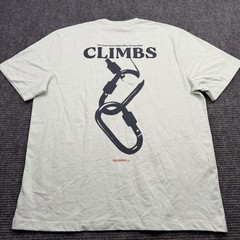 Merrell Climbing Graphic T-shirt Men’s Size XL Mint Green Cotton NWT MSRP $39