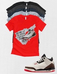 Shirt to match Jordan 3 OG Retro x Jordan Out the Plastic Worlds Best Tee