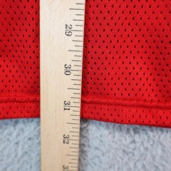 Practice Hockey Jersey Adult XL Red Mesh Bauer